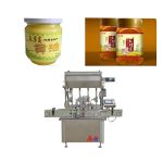 유리 병 소스 / 과일 잼을위한 터치 스크린 꿀 충전물 기계
