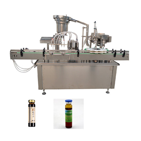 TODF-100 작은 병 샴푸 로션 향수 물 주스 우유 액체 충전물 기계