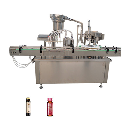 충전물 기계/맥주 충전물 기계를 만드는 Monoblock 작은 탄산 소다 음료